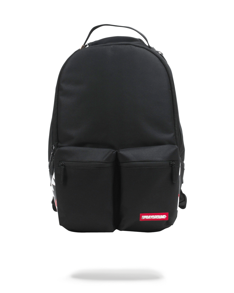 Sprayground Dobbelt Lastsidehaj (sort)