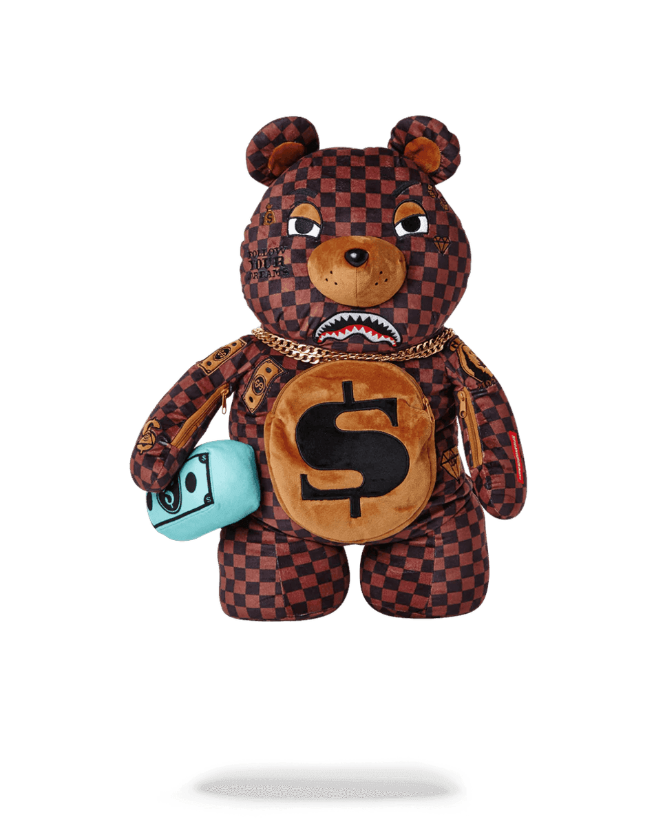 Sprayground Paris Bear (mochila De Oso De Peluche) 99000