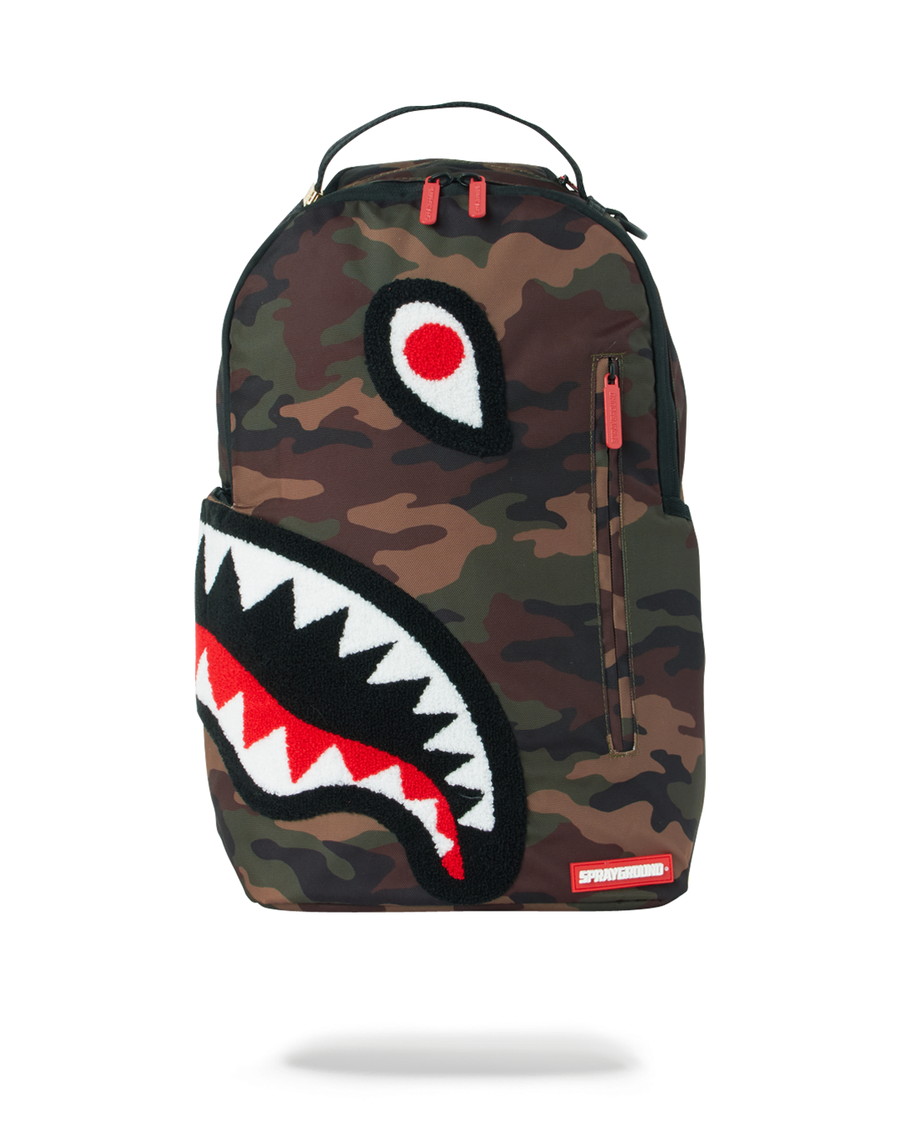Sprayground Torpedo Shark (Camo) Rucksack
