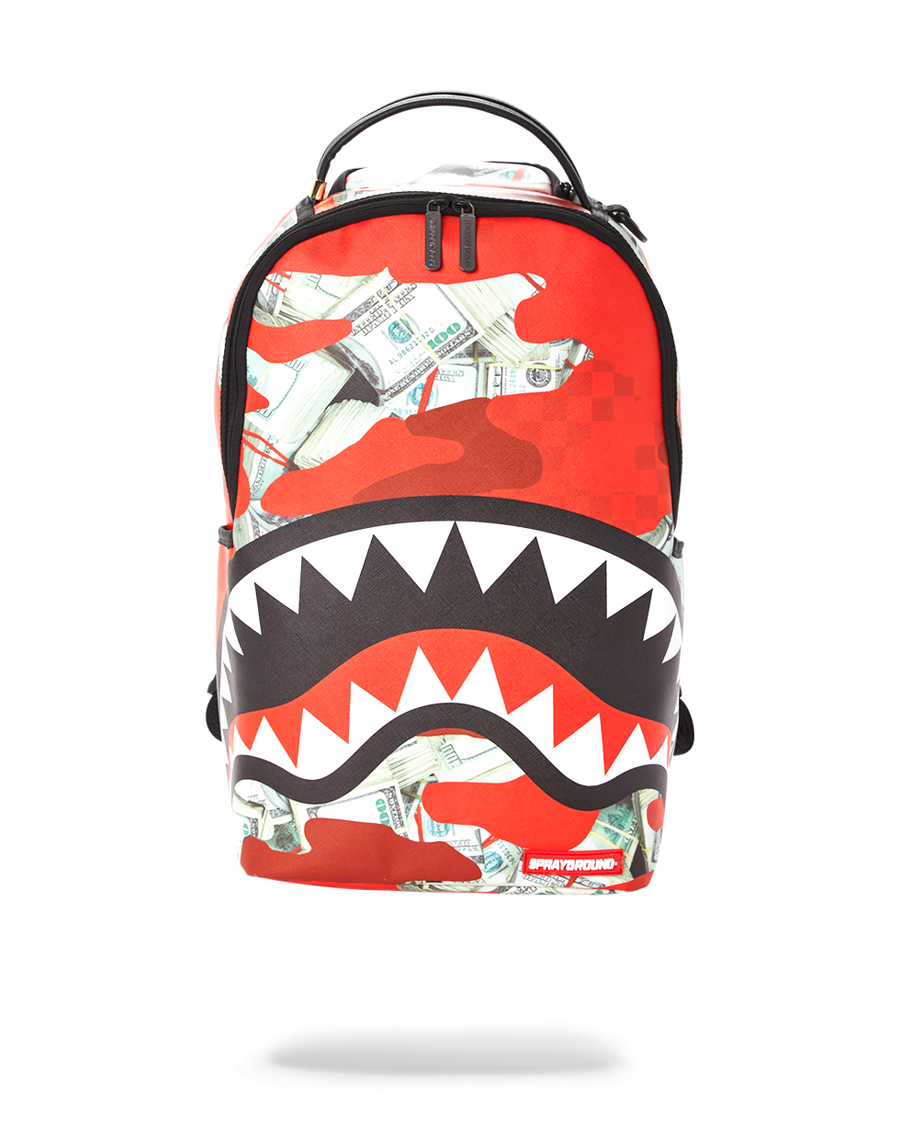 Sprayground Penge Camo (rød) Rygsæk