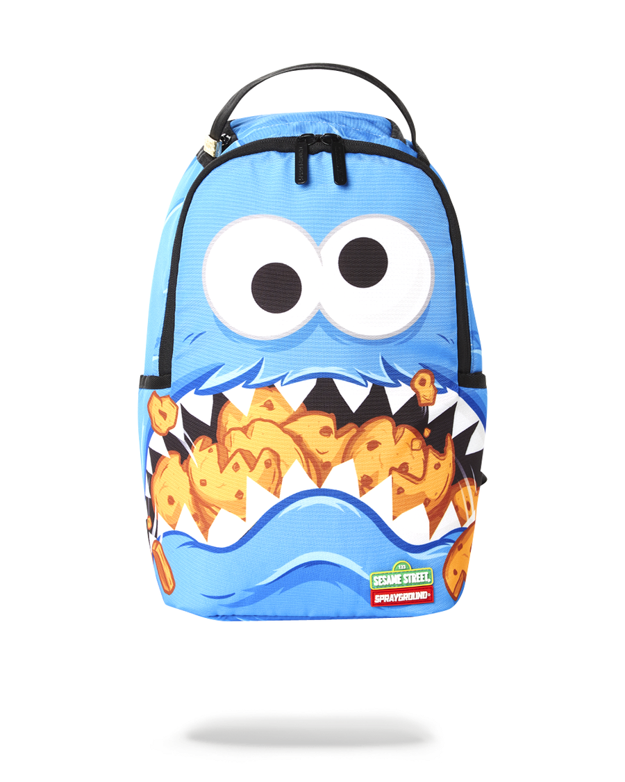 Sprayground Mini Cookie Monster Shark Batoh