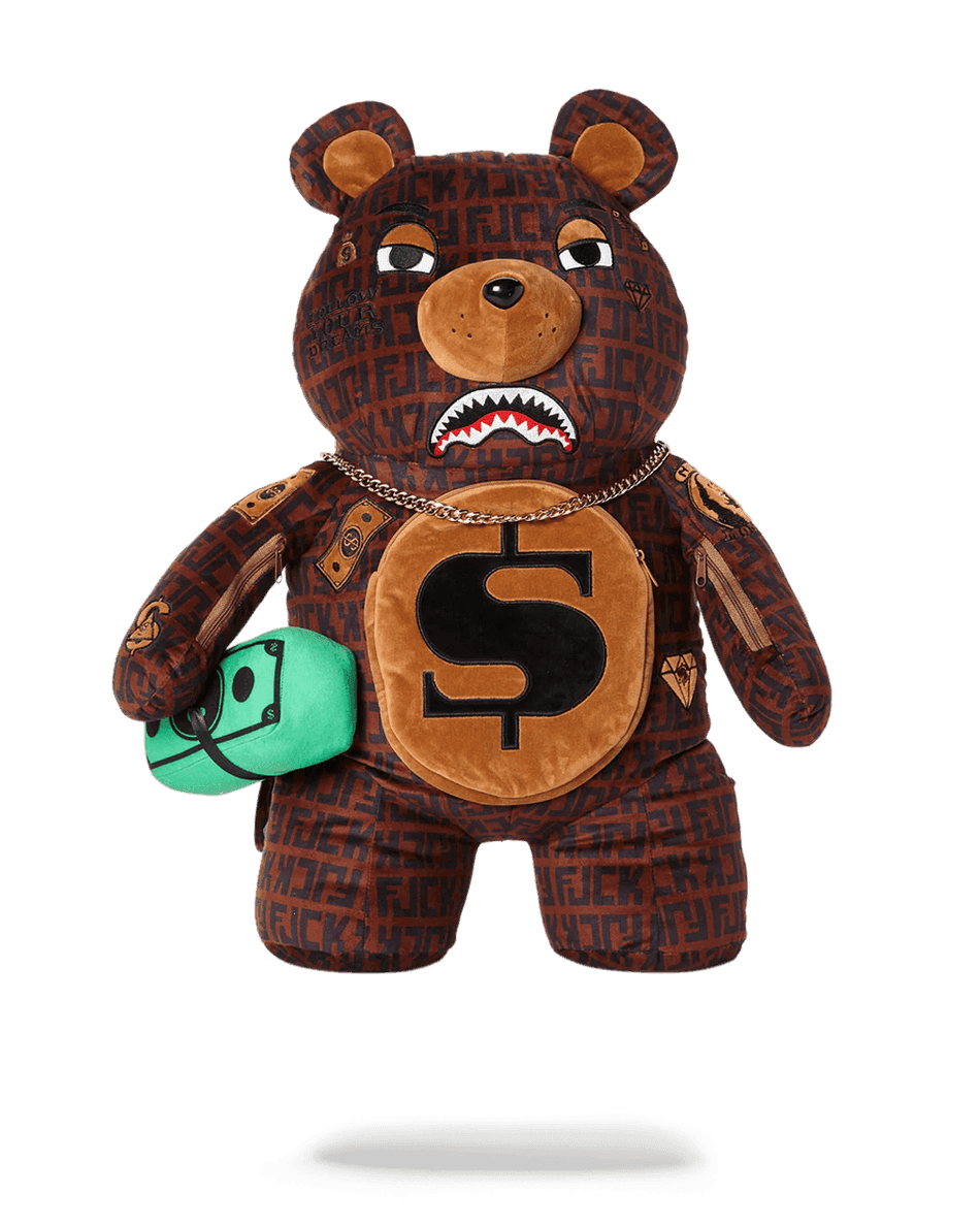 спрейграунд обиженный деньгомедведь медвежонок рюкзак 99000