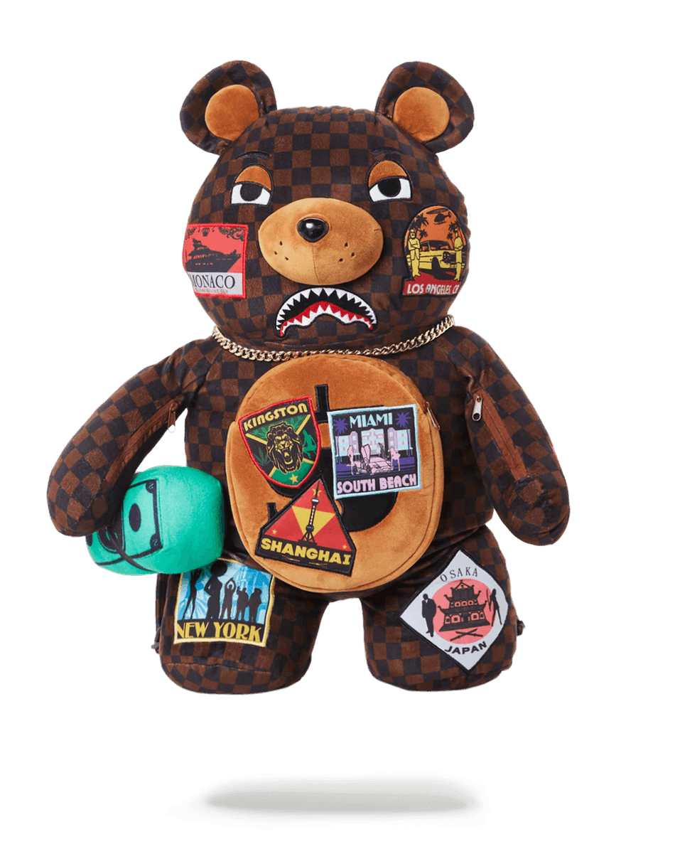 Sprayground Global Mogul Moneybear Teddybear Rygsæk 99000