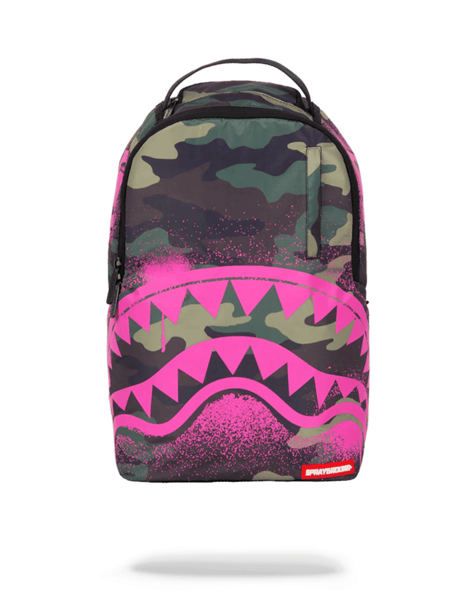 Sprayground Roza šablona Morski Pes Kamuflaža 99100