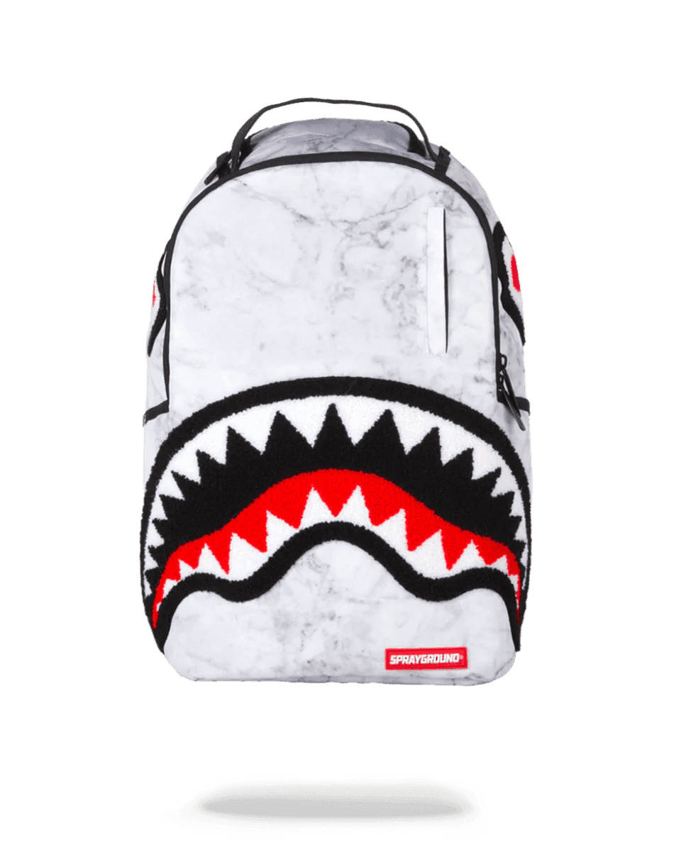 Sprayground Bílý Mramorový Batoh 11012