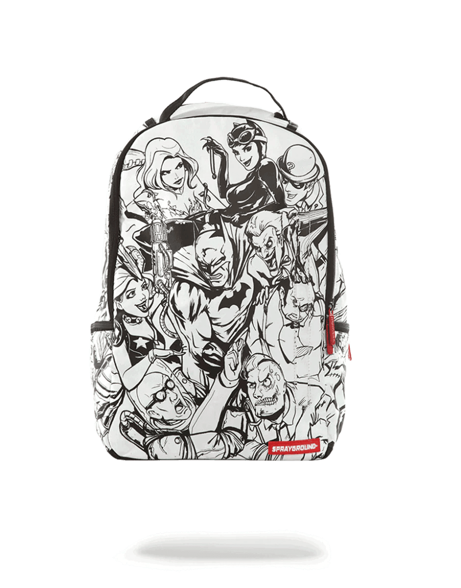 Sprayground Batman Bösewichte Diy Rucksack 119