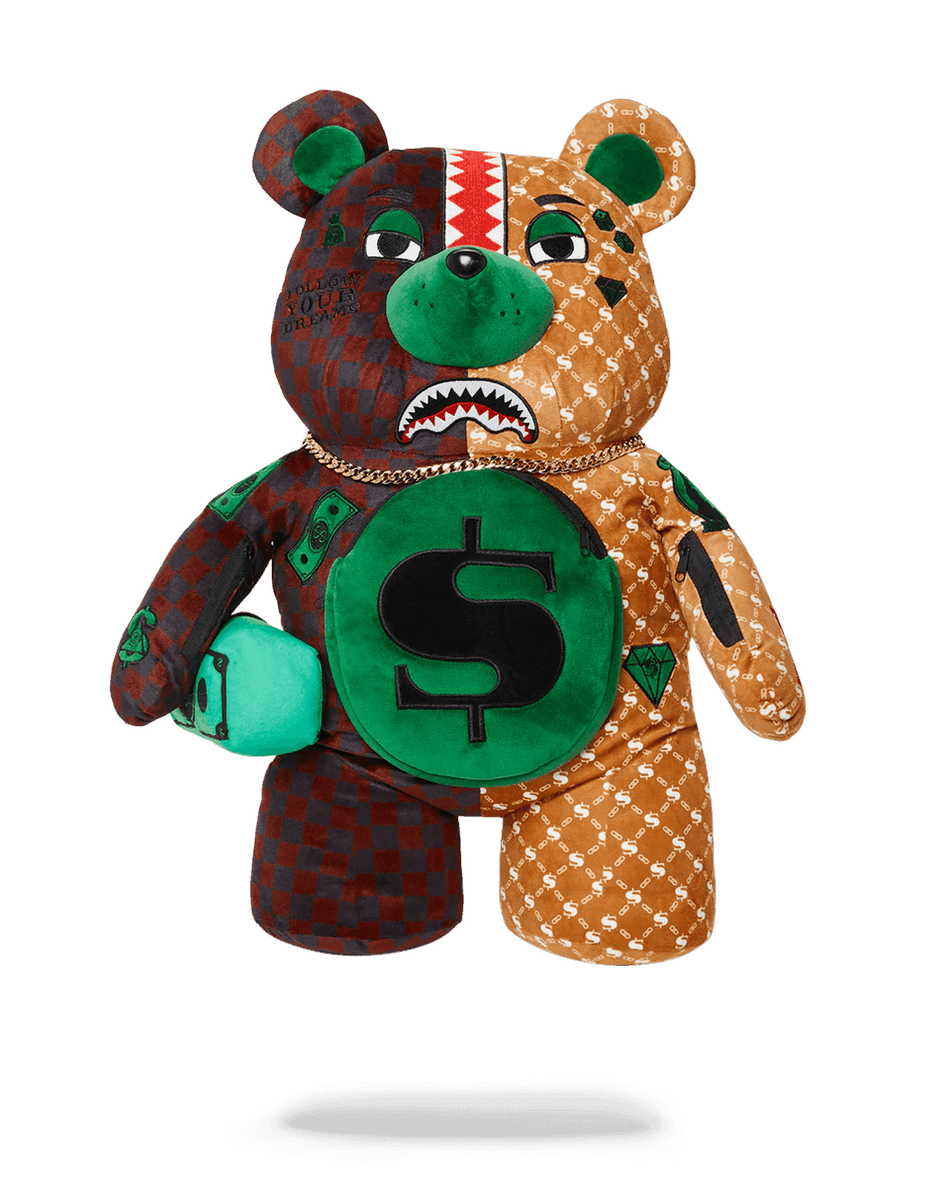 Sprayground Oso De Dinero Mochila Teddybear París Vs Florencia 99000