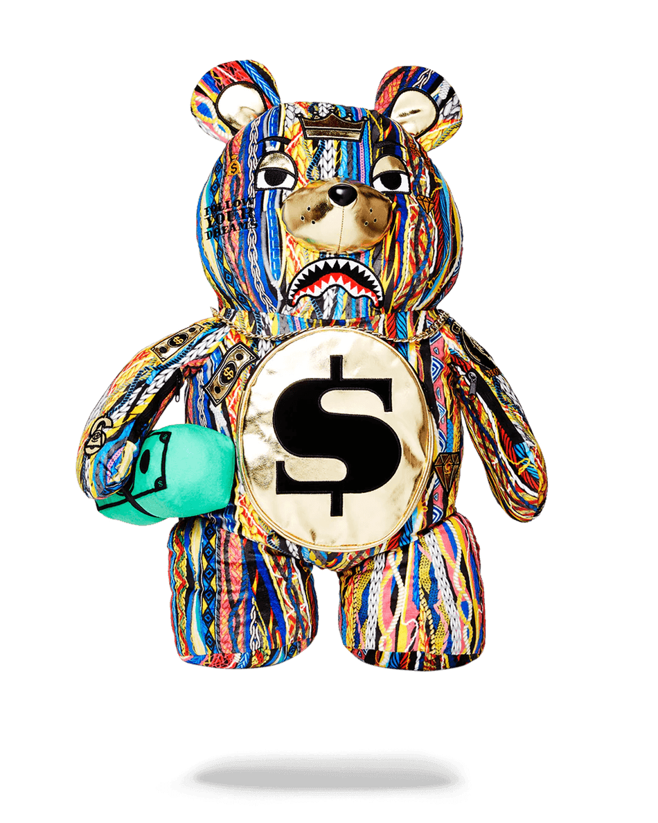 スプレイグラウンド ザ ゴールデン エイジ マネーベア テディベア バックパック 99000