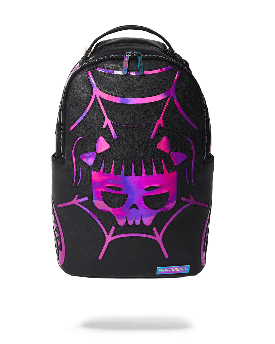 спрейграунд Cazzu иридисцентный Cut & Sew рюкзак с черепом паука акулы (dlxv) 99000
