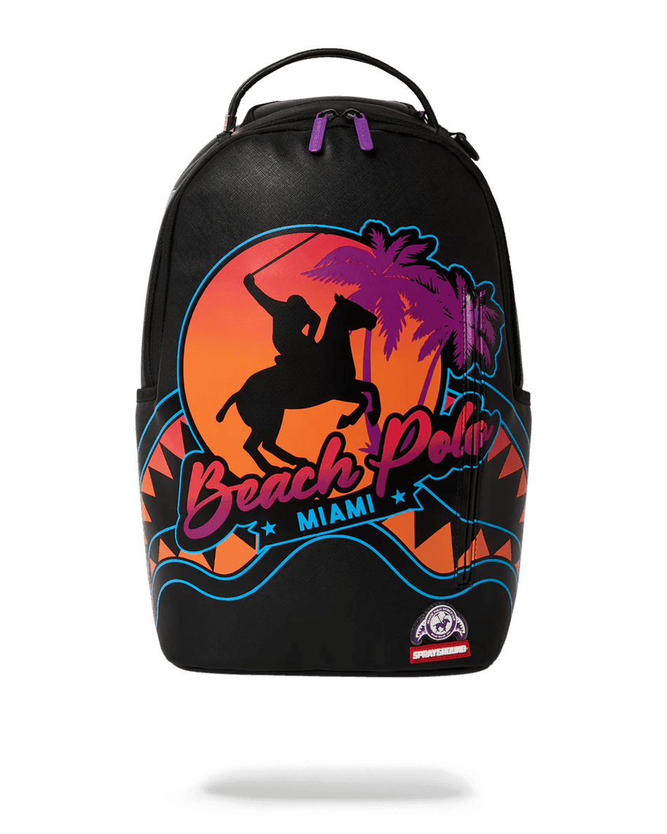 Sprayground Miami Beach Polo Collab Rucksack (dlxv-schwarz) 99000