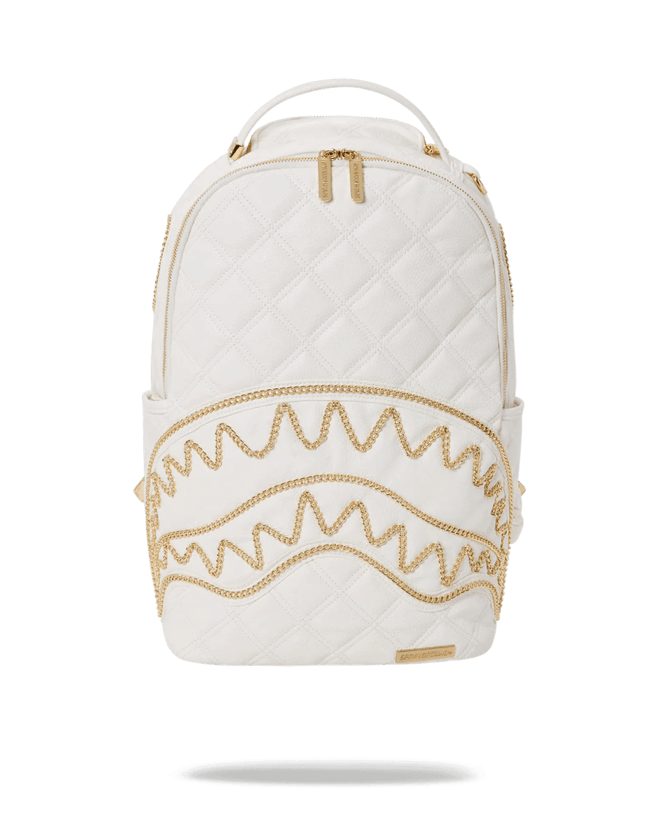Sprayground Riviera Le Blanc Kuldne Kett Hai Seljakott (dlxv) 99000