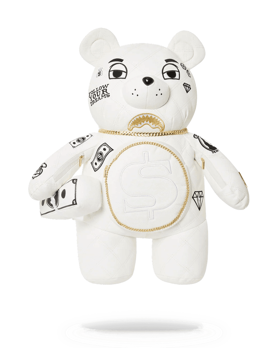 スプレイグラウンド リビエラ ル ブラン ゴールドチェーン マネーベア テディベア バックパック 99000