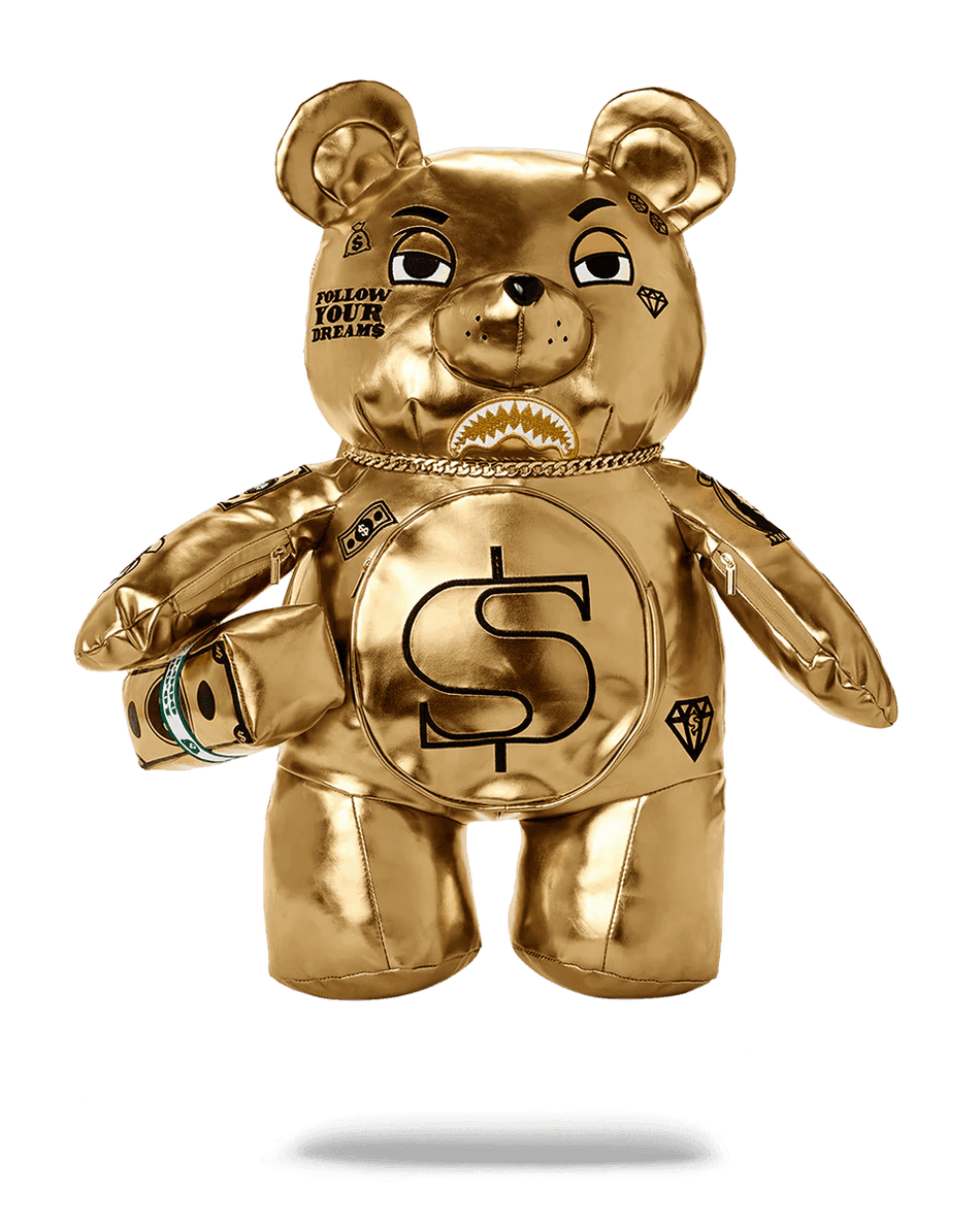 スプレイグラウンド ゴールドラッシュ マネーベア テディベア バックパック 99000