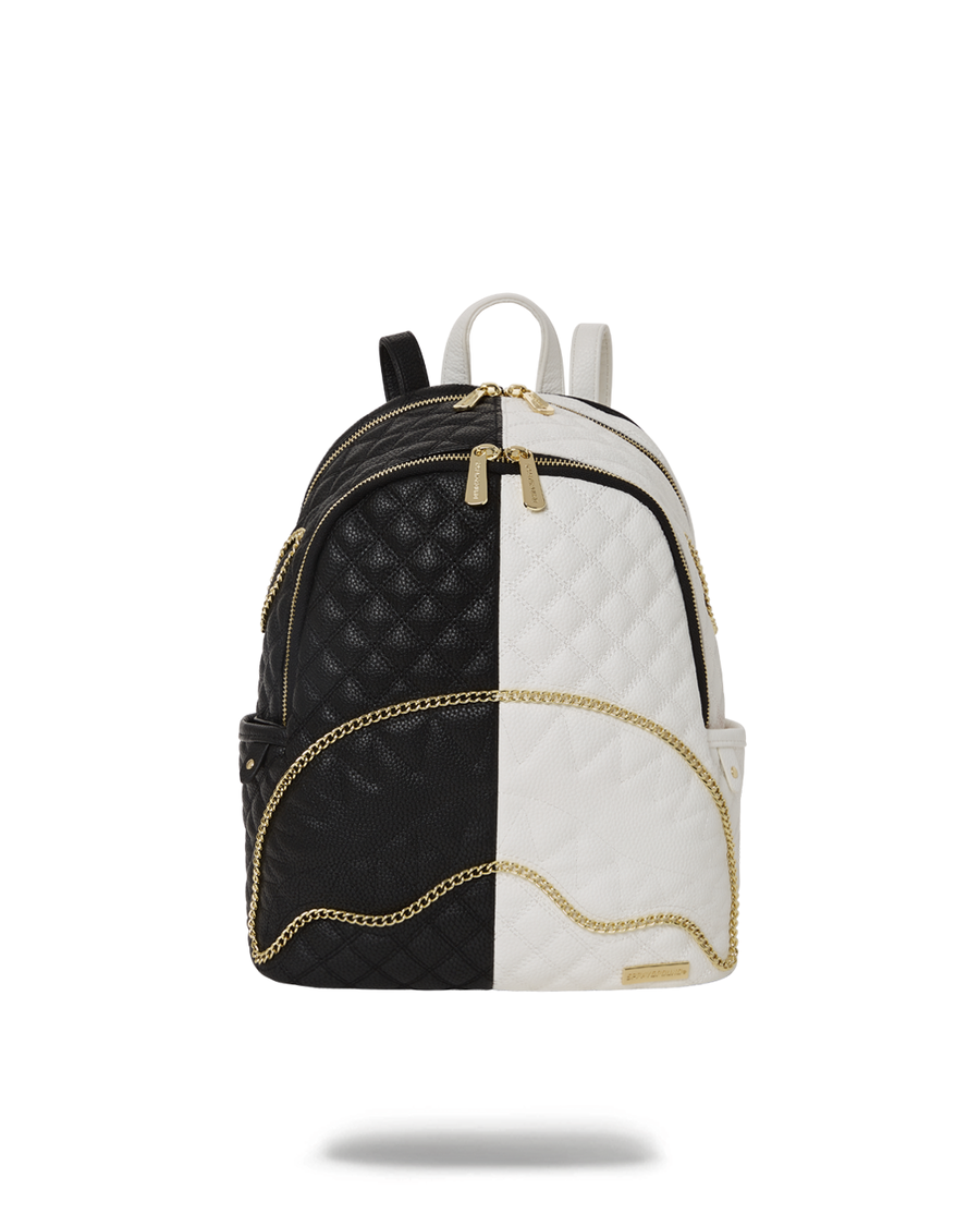 Sprayground A Mis à Niveau Le Sac à Dos Sauvage De Requin De Courtepointe Fendue