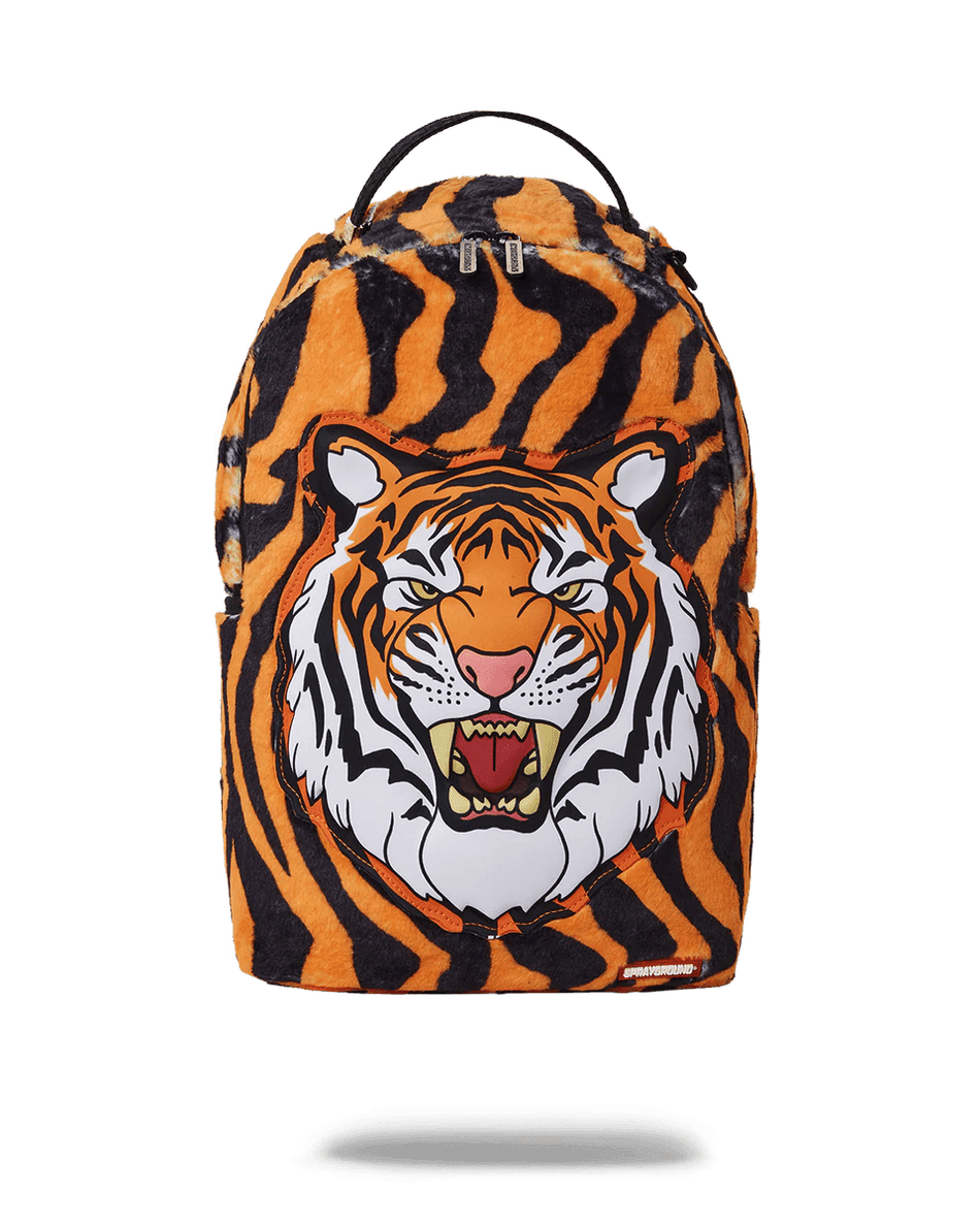 ספראי גרונד תיק גב פרווה קטיפתית נמר 99000