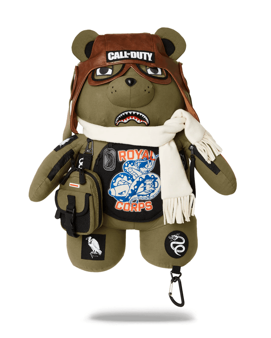 スプレイグラウンド コール オブ デューティ アビエーター フィアレス マネーベア テディベア バックパック 99000