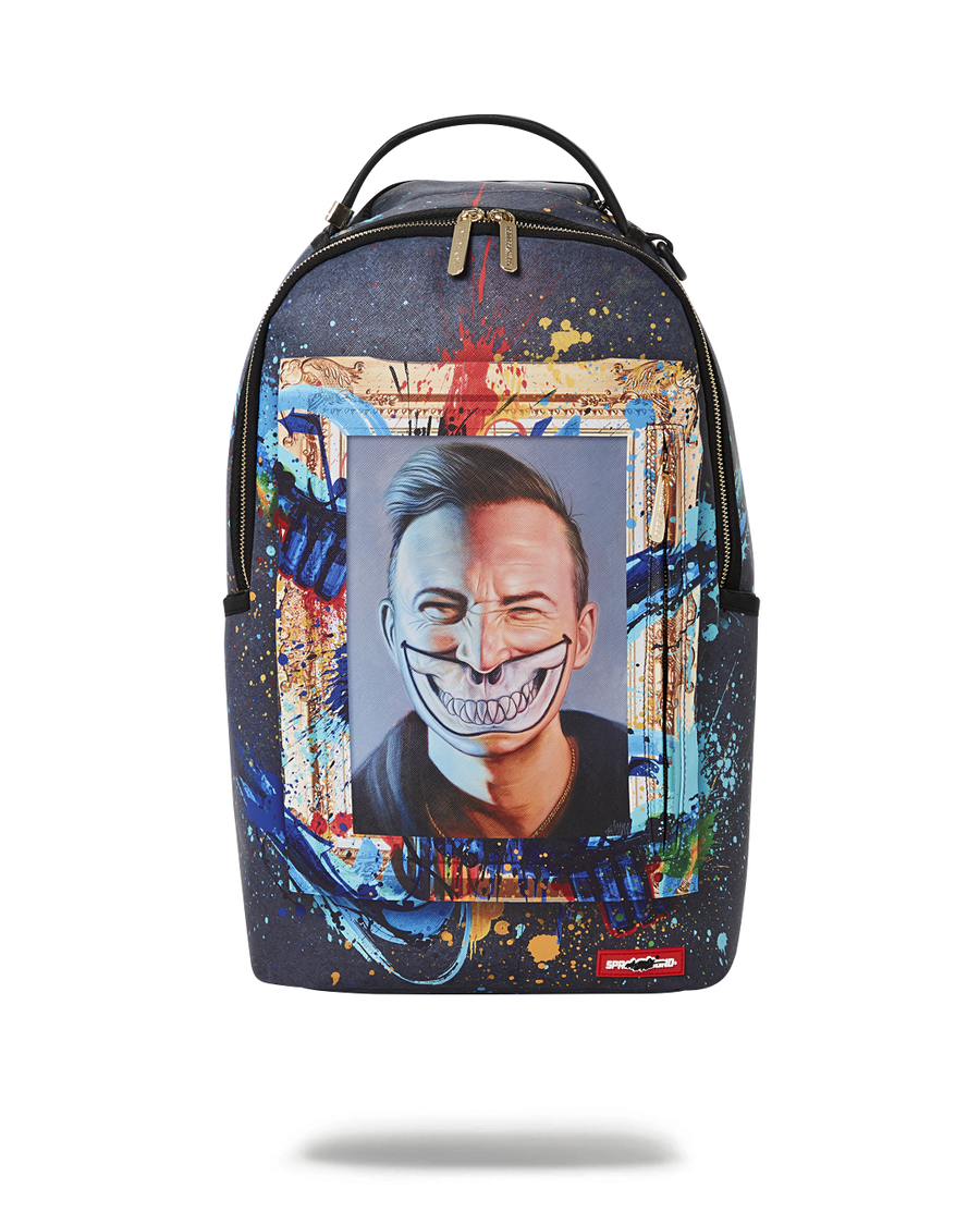 Sprayground Vzácný Portrét žraloka Dbd Grin Od Ron English- Super Limitovaná Edice
