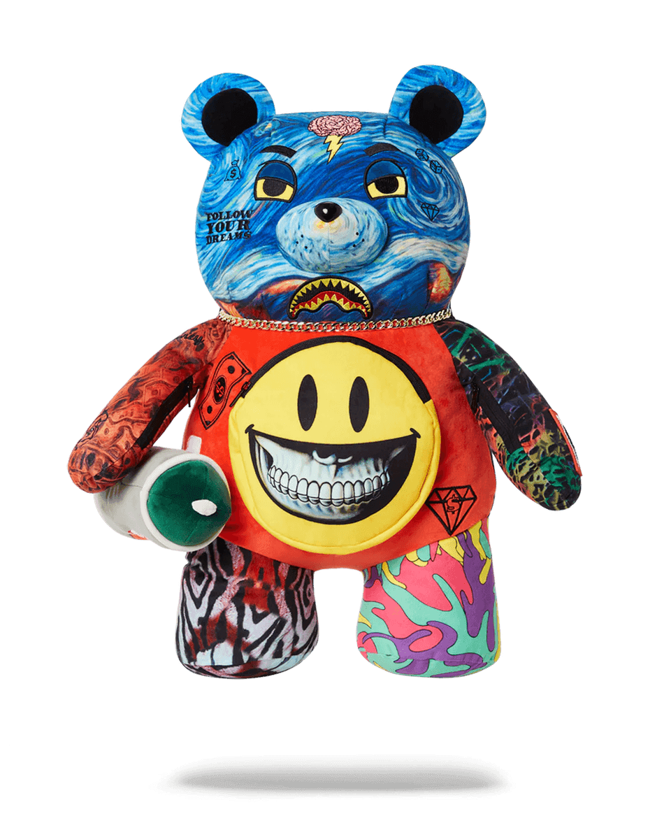 スプレイグラウンド ヴィラン マネー ベア テディベア ロン 英語版 バックパック 99000