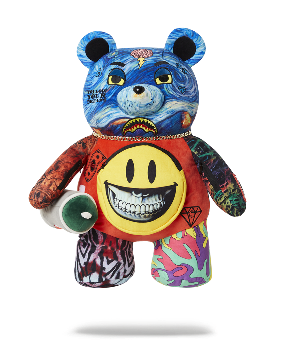 Sprayground Darebák Money Bear Teddybear Ron English Edition Batoh