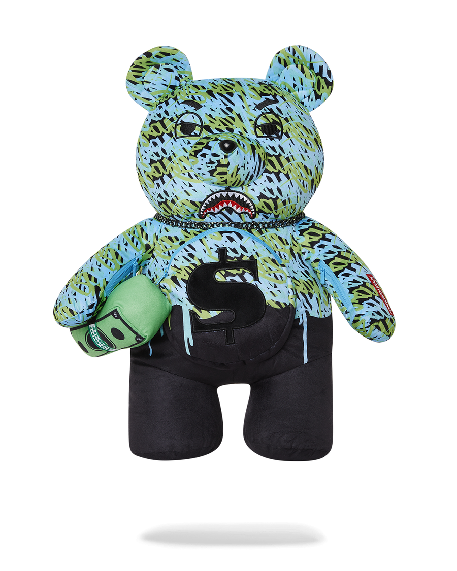 Sprayground Rouge The Gawd Moneybear Teddybär-Rucksack