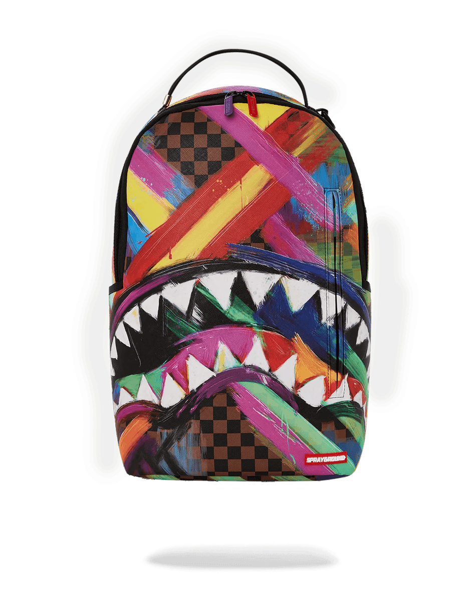 спрейграунд акулы в парижском городе полосы рюкзак (dlxv) 99000