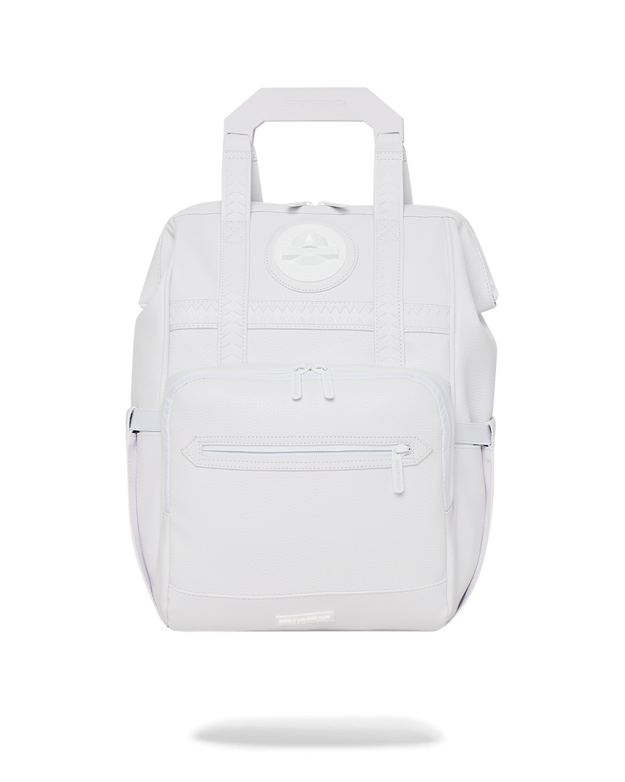 Sprayground Heavy Metal Requin Blanc Sur Biz Top Opener Sac à Dos