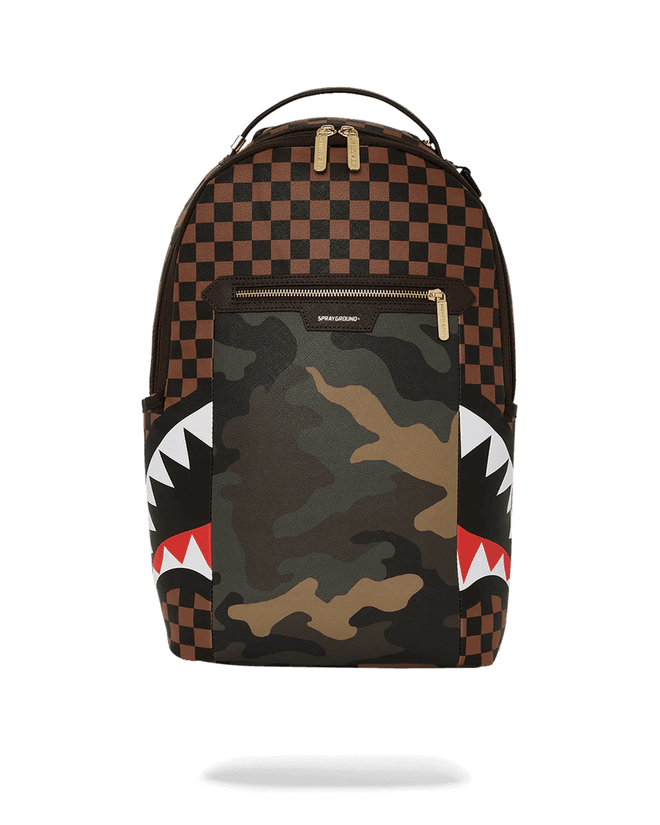 ספראיגראונד חיצוני זהב רוכסן כיס כרישים בפריז תיק גב (dlxv) 99000