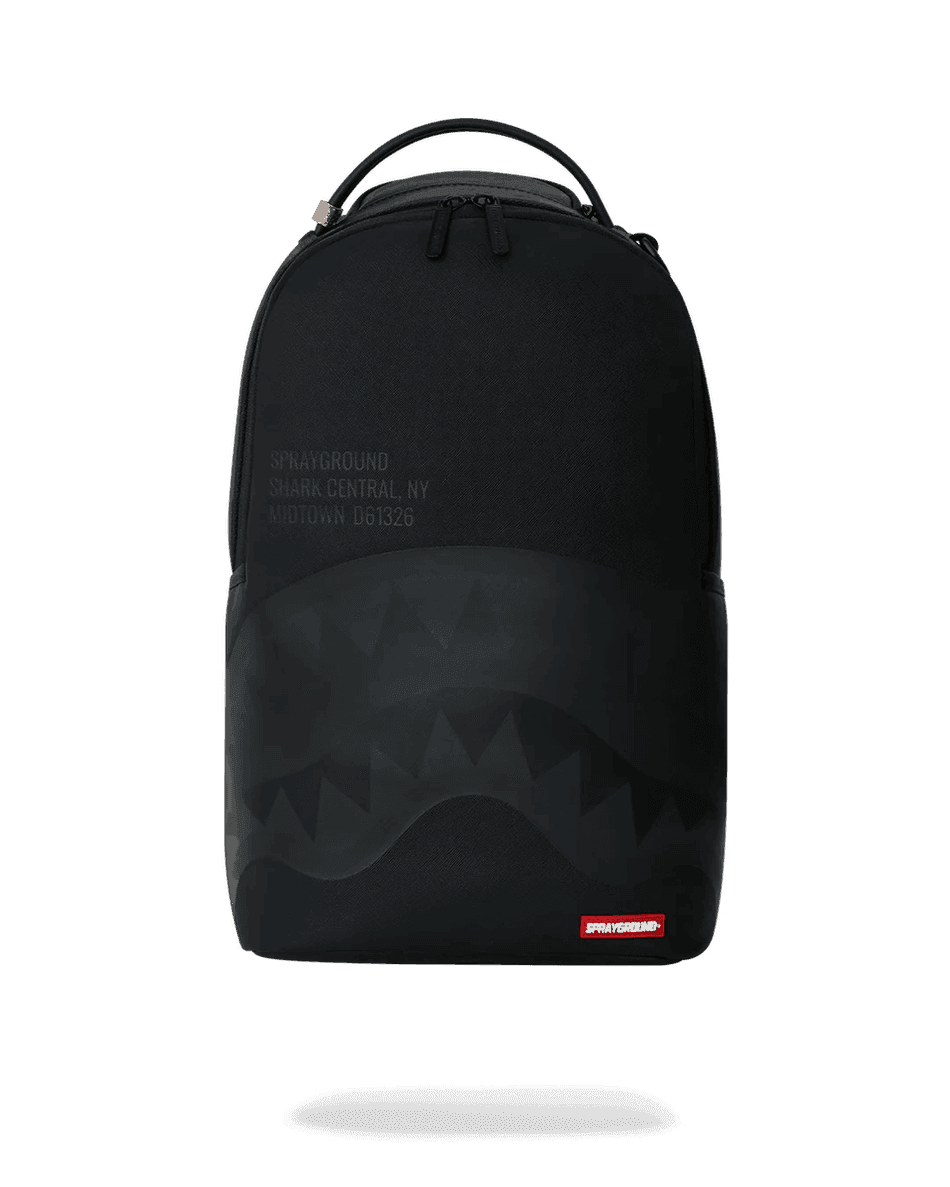 Sprayground Hai Sentral (blk På Blk) Ryggsekk (dlxv) 99000