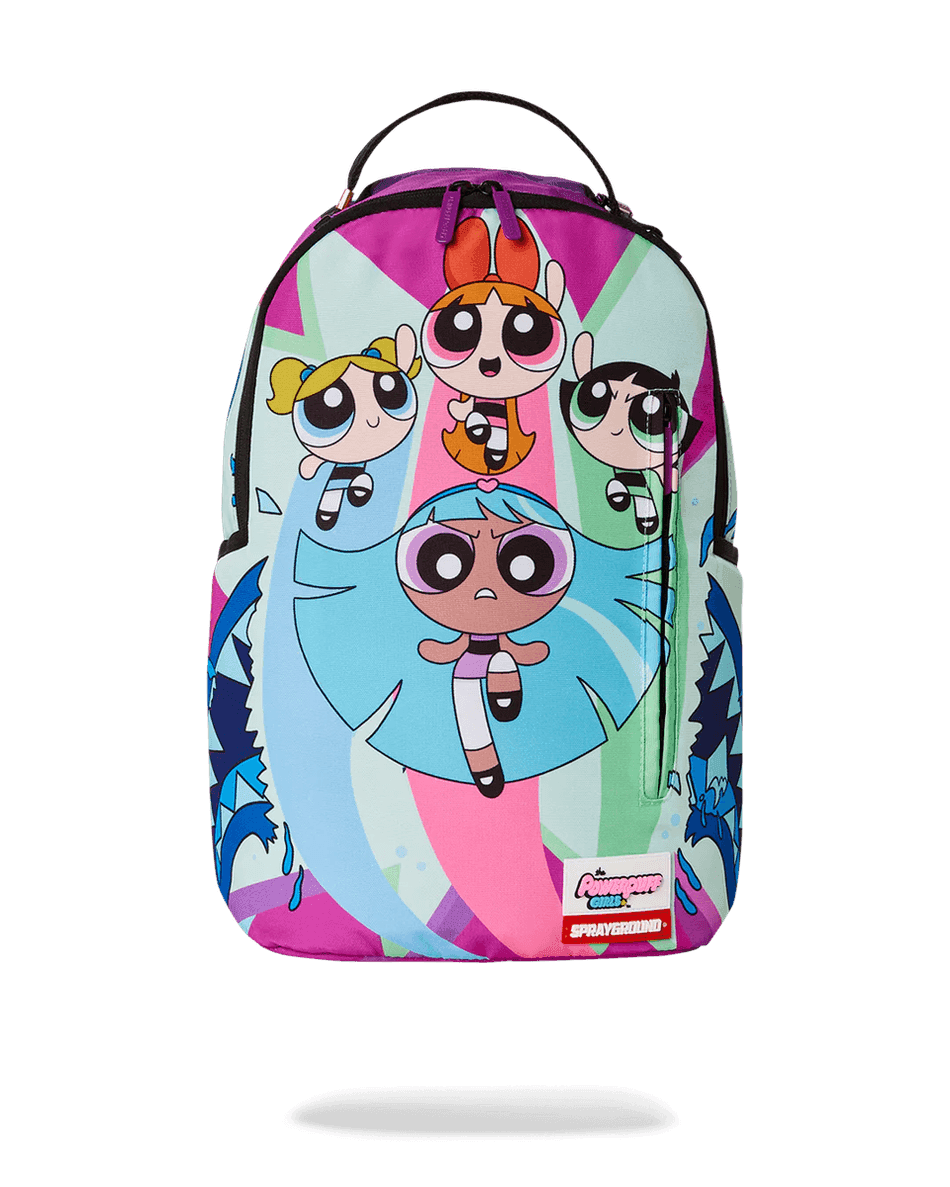 Sprayground Power Puff Girls Monster Shark Ryggsekk 99000