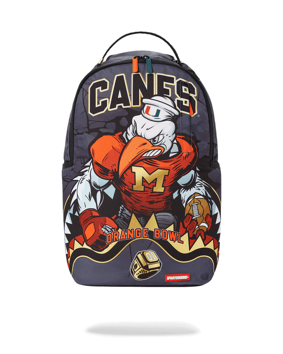 Sprayground Kaner Muskel Universitetet I Miami Ryggsekk (med Warren Sapp) 99000