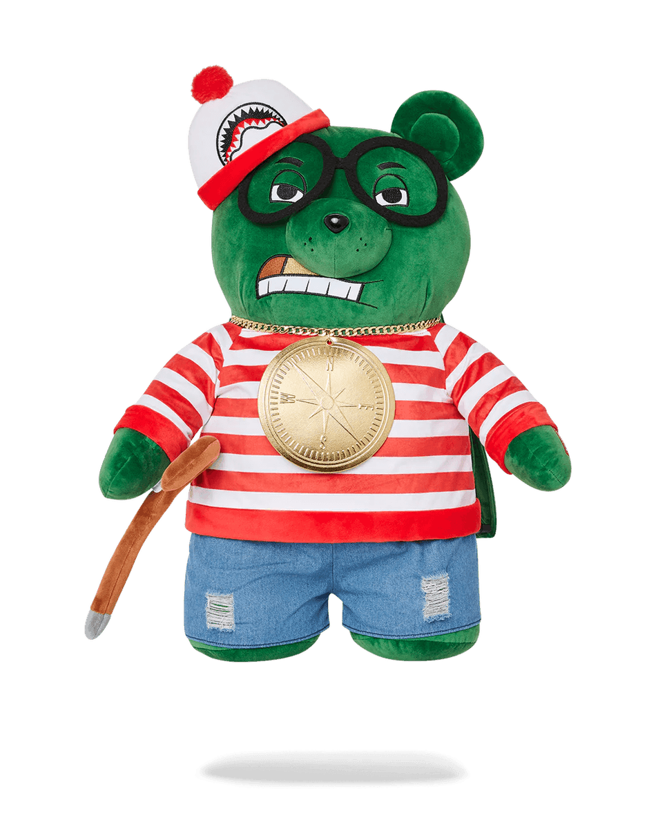 Sprayground Hvor Er Waldo Moneybear Teddybear Ryggsekk 99000