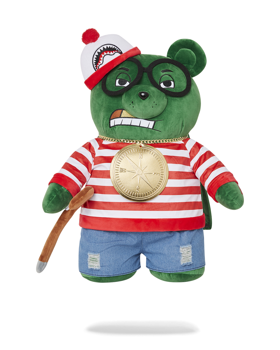 Sprayground Where's Waldo Moneybear Teddybär-Rucksack