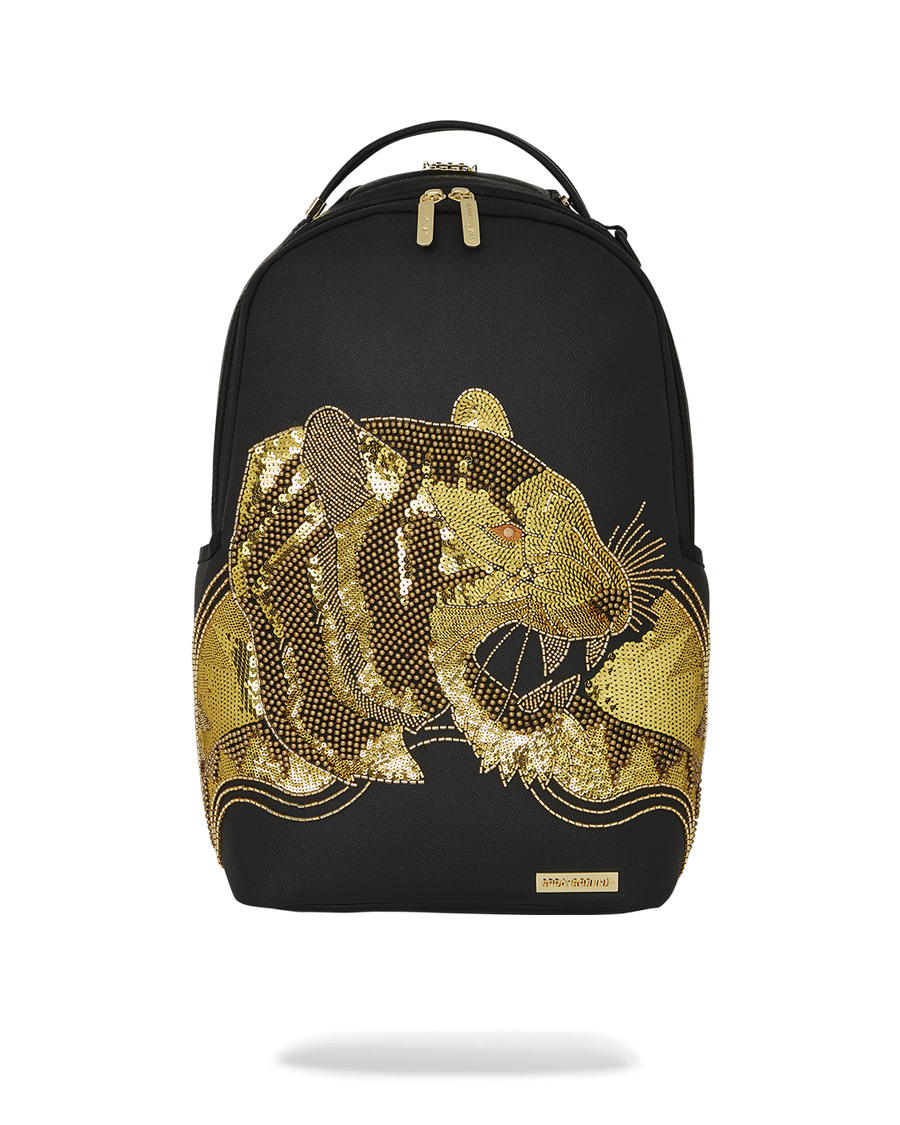 Sprayground A.I.8 African Intelligence Gilded Leopard Rucksack (DLXV)