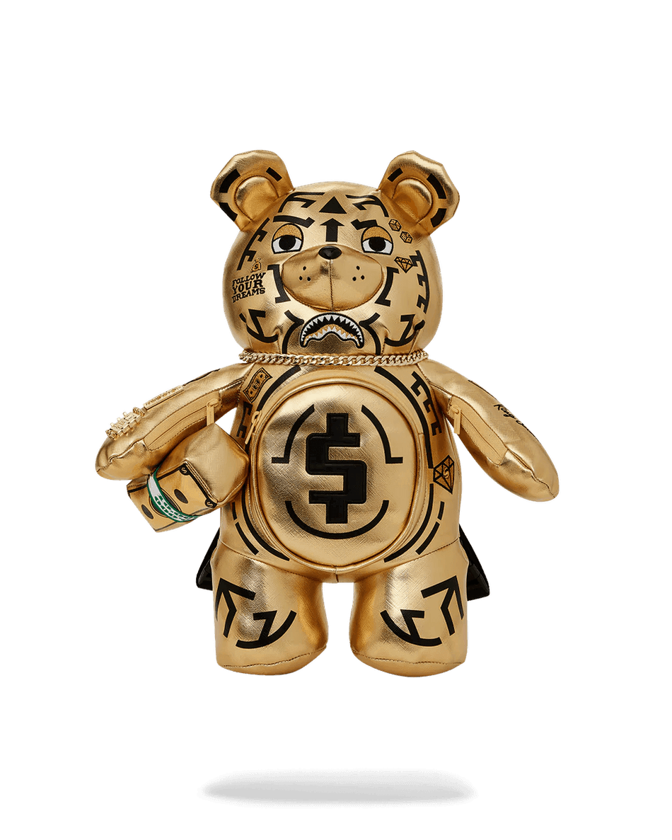 スプレイグラウンド A.i.8 アフリカン インテリジェンス 未来への道 Ii ミディアム マネーベア テディベア バックパック 99000