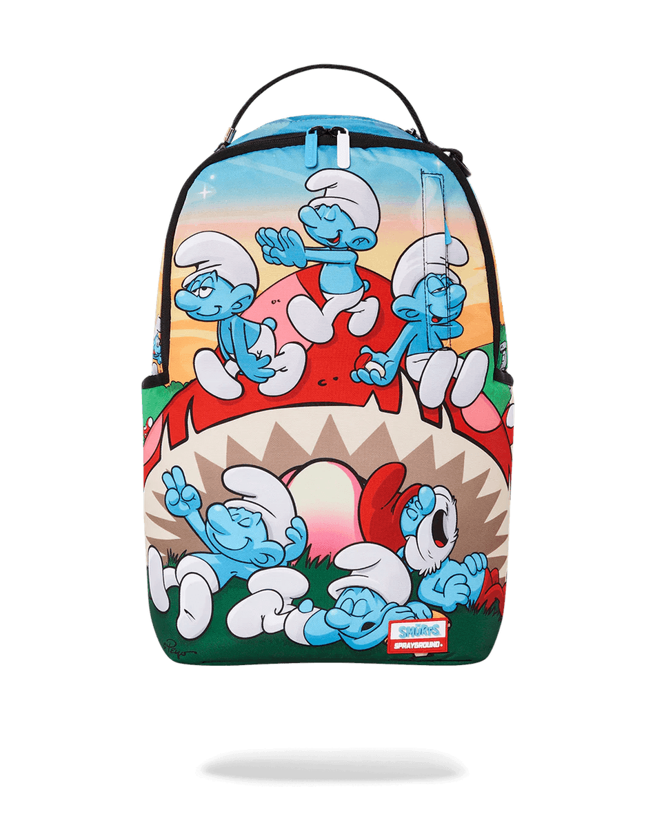 اسپری‌گراند اسمورف‌ها کوله‌پشتی قارچی چیل 99000