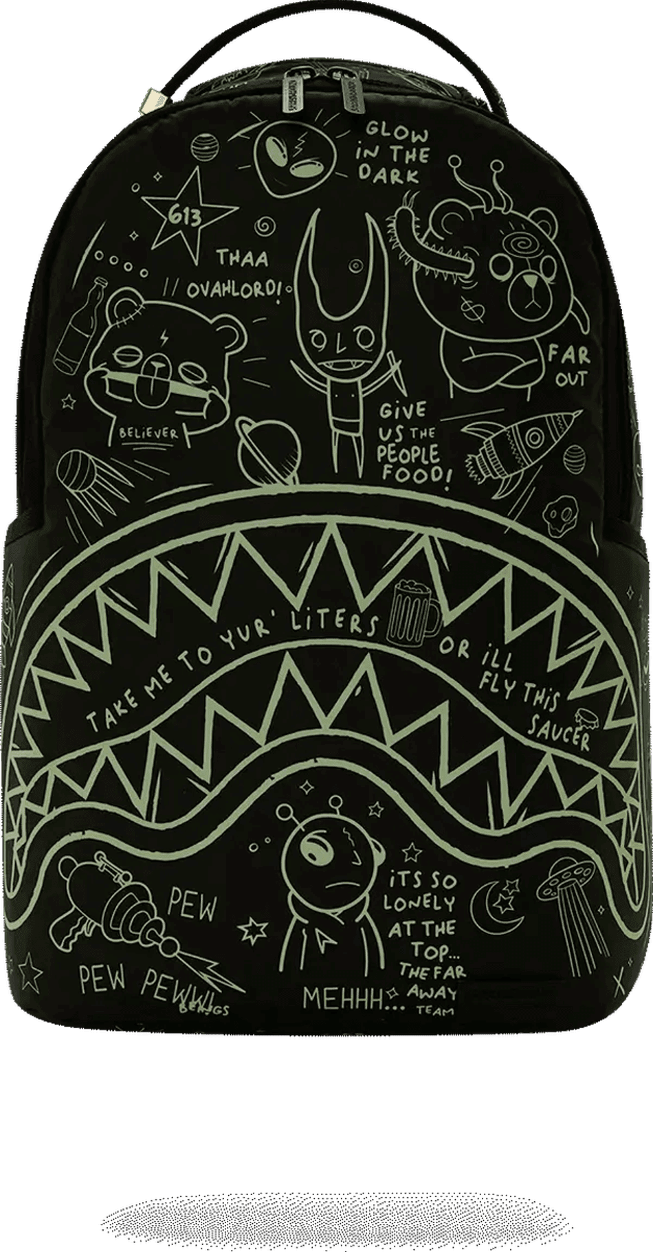 Sprayground GLOW THE SPACE BACKPACK (GLOW IN THE DARK EFFECT) 99000