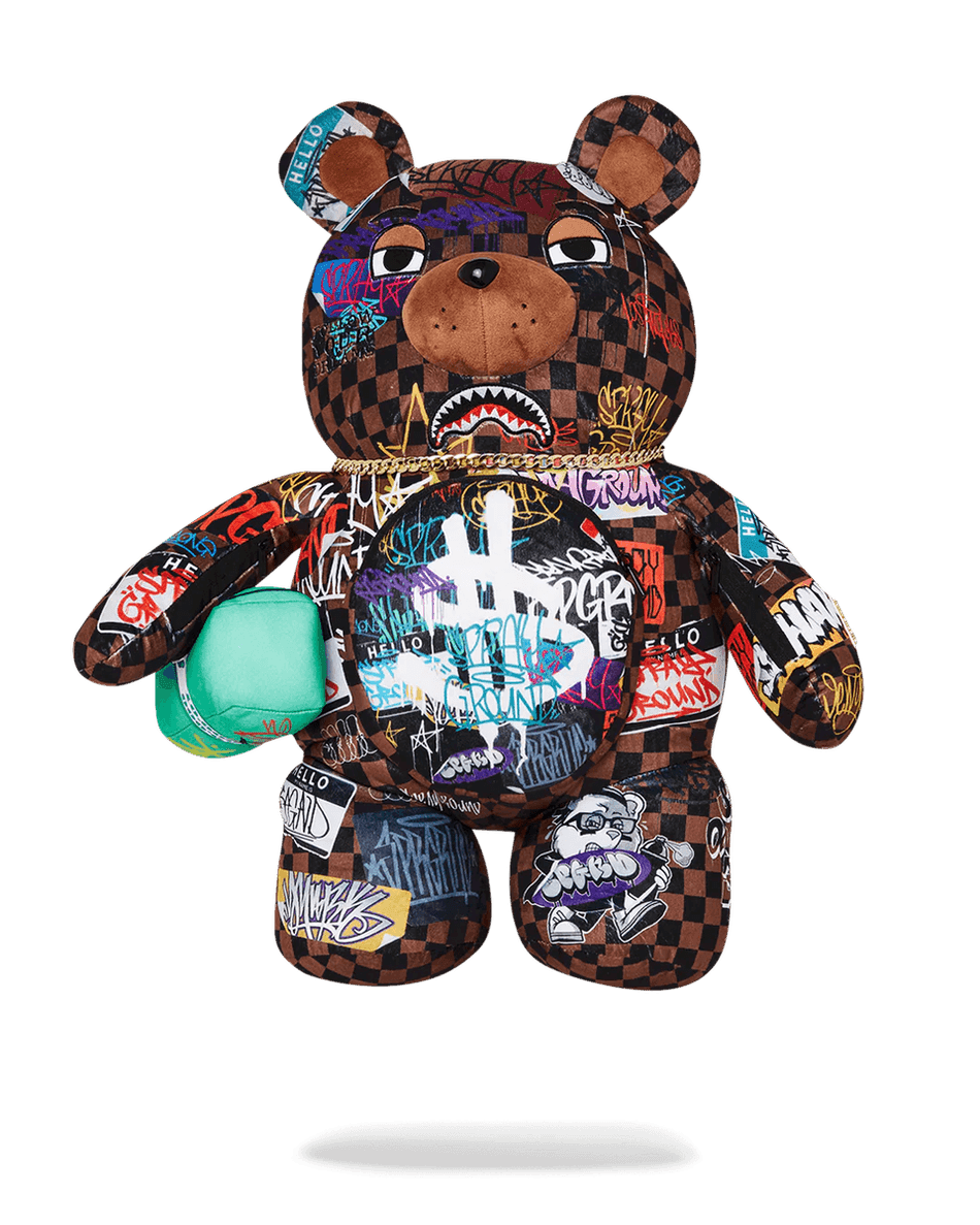 スプレイグラウンドのサメたち パリのリズ マネーベア テディベア バックパック 99000