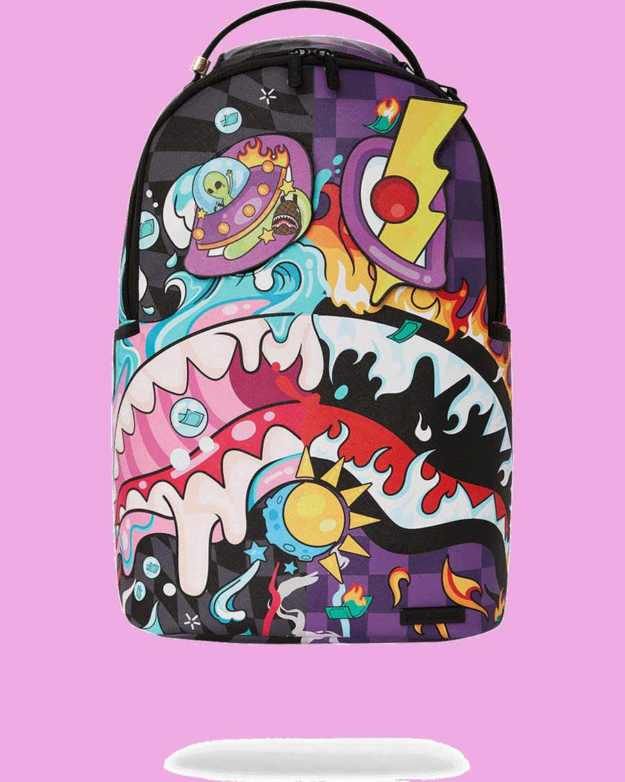 Sprayground Mad Scientist (6 Odstranljivih Oči) Nahrbtnik