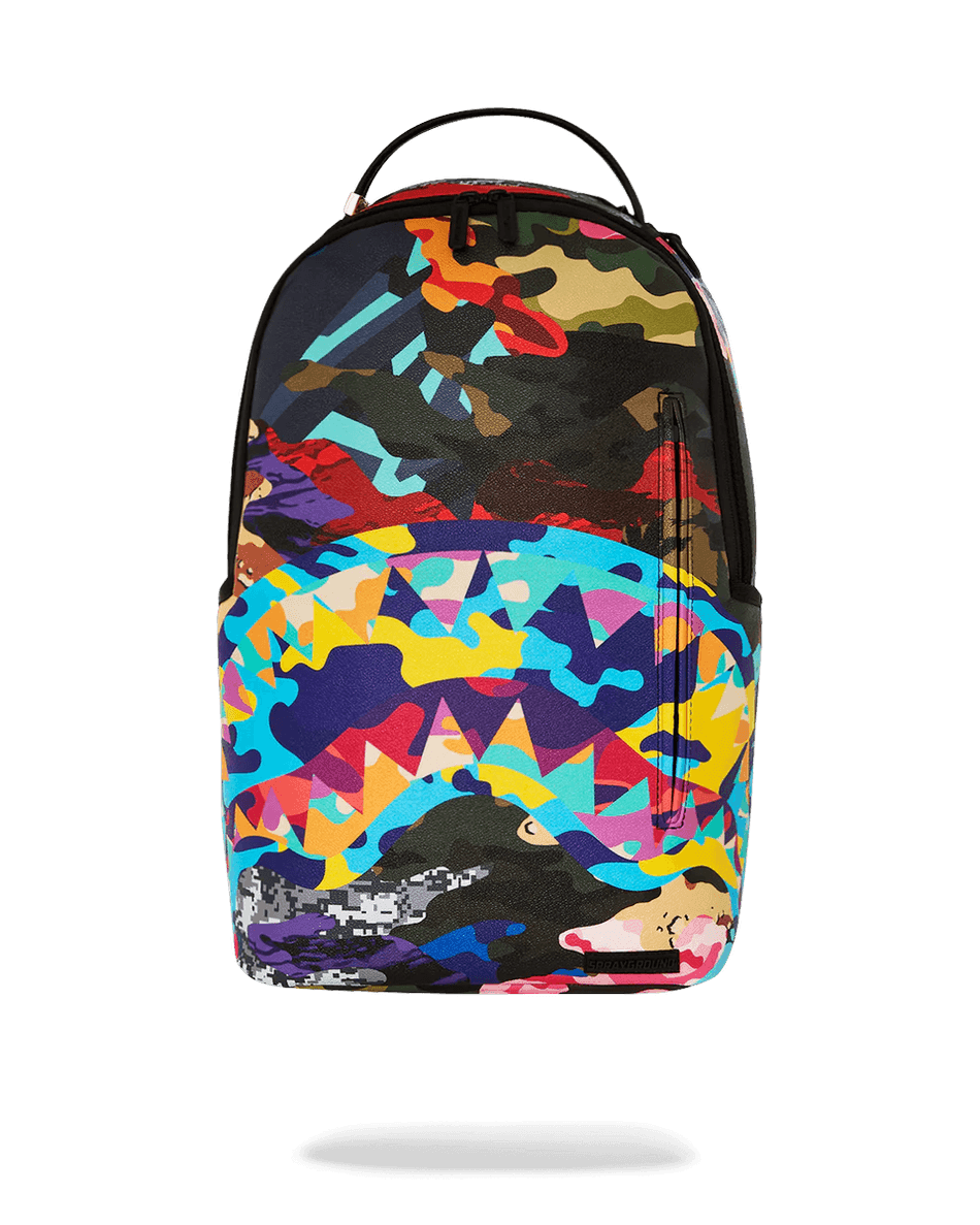 спрейграунд нарезанный и порезанный камуфляжный рюкзак 99000