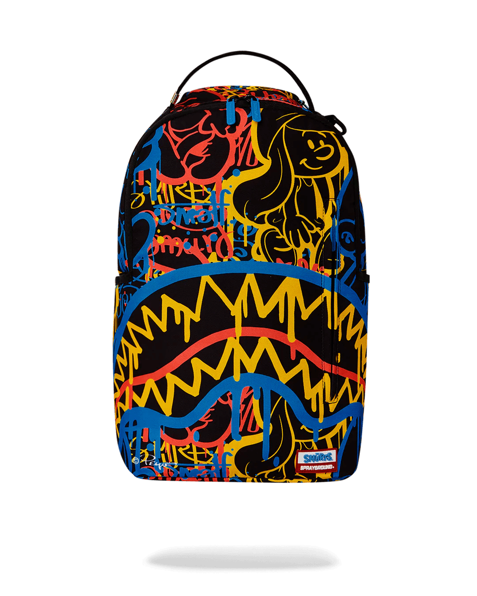 Sprayground Smurfs Neon Drip Dlxsr Nahrbtnik 99000