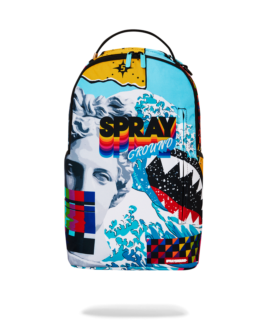 Sprayground Kolaž Naključnega Nahrbtnika Dlxsr