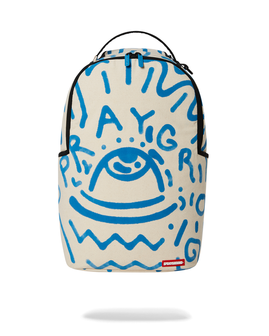 Sprayground Shereen Jenkins Lærredsrygsæk 1 Af 18 Skåret Af Stor Lærredskunst
