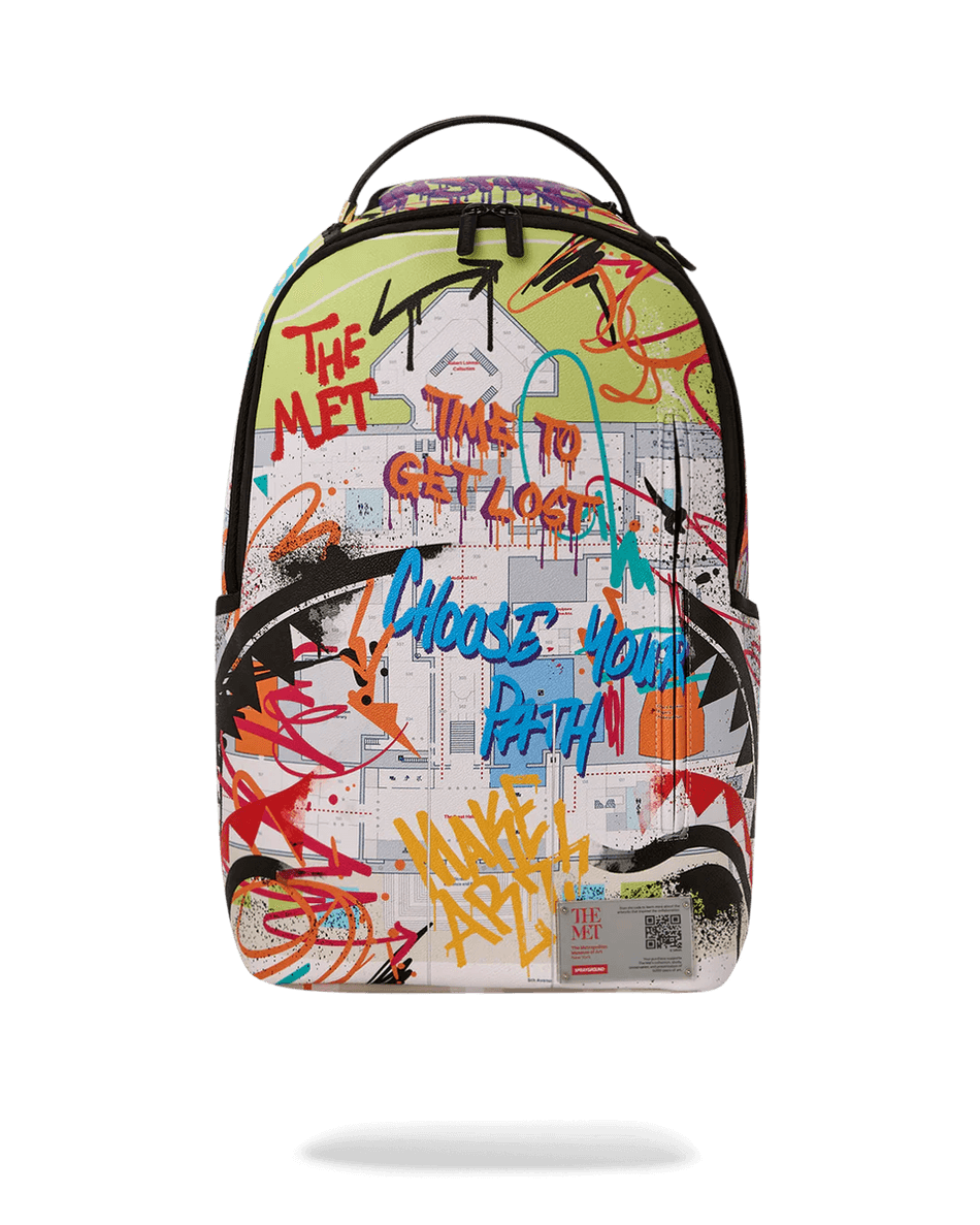 Sprayground Met Kartta Valitse Polkusi Reppu 99000