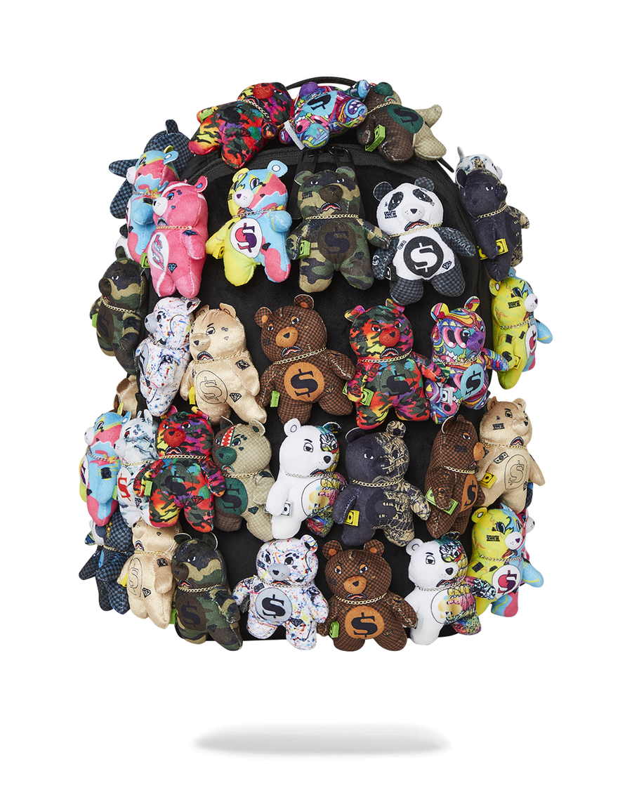 Sprayground Pack Of Bears Igazi Plüss Medvék Futópálya Darab Hátizsák - Szuper Exkluzív