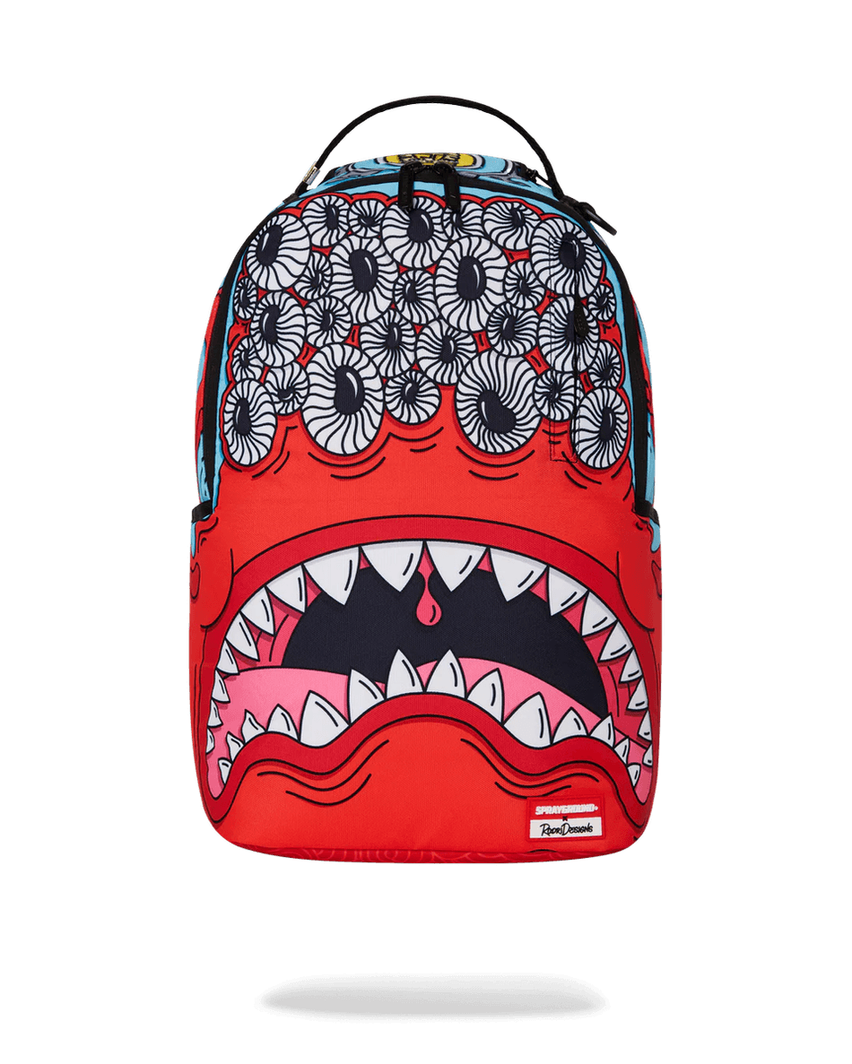 Sprayground Jorge Rodriguez Kunstner Samarbeid Blinky Shark Ryggsekk 99000