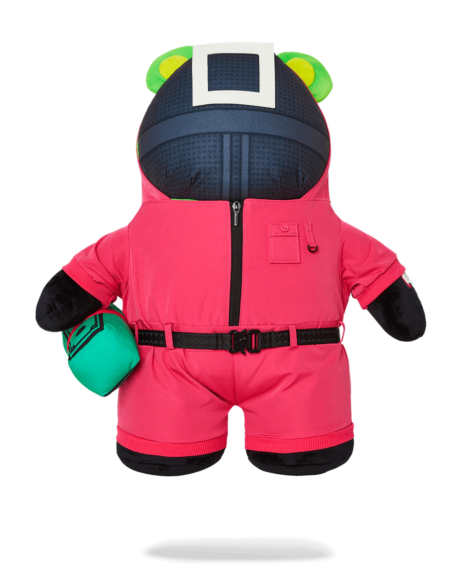 スプレイグラウンド スクイッドゲーム コラボ ピンクソルジャー ベア バックパック 99000