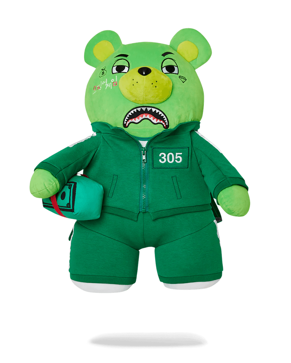 スプレイグラウンド スクイッドゲーム コラボ 参加者 マネーベア バックパック 99000