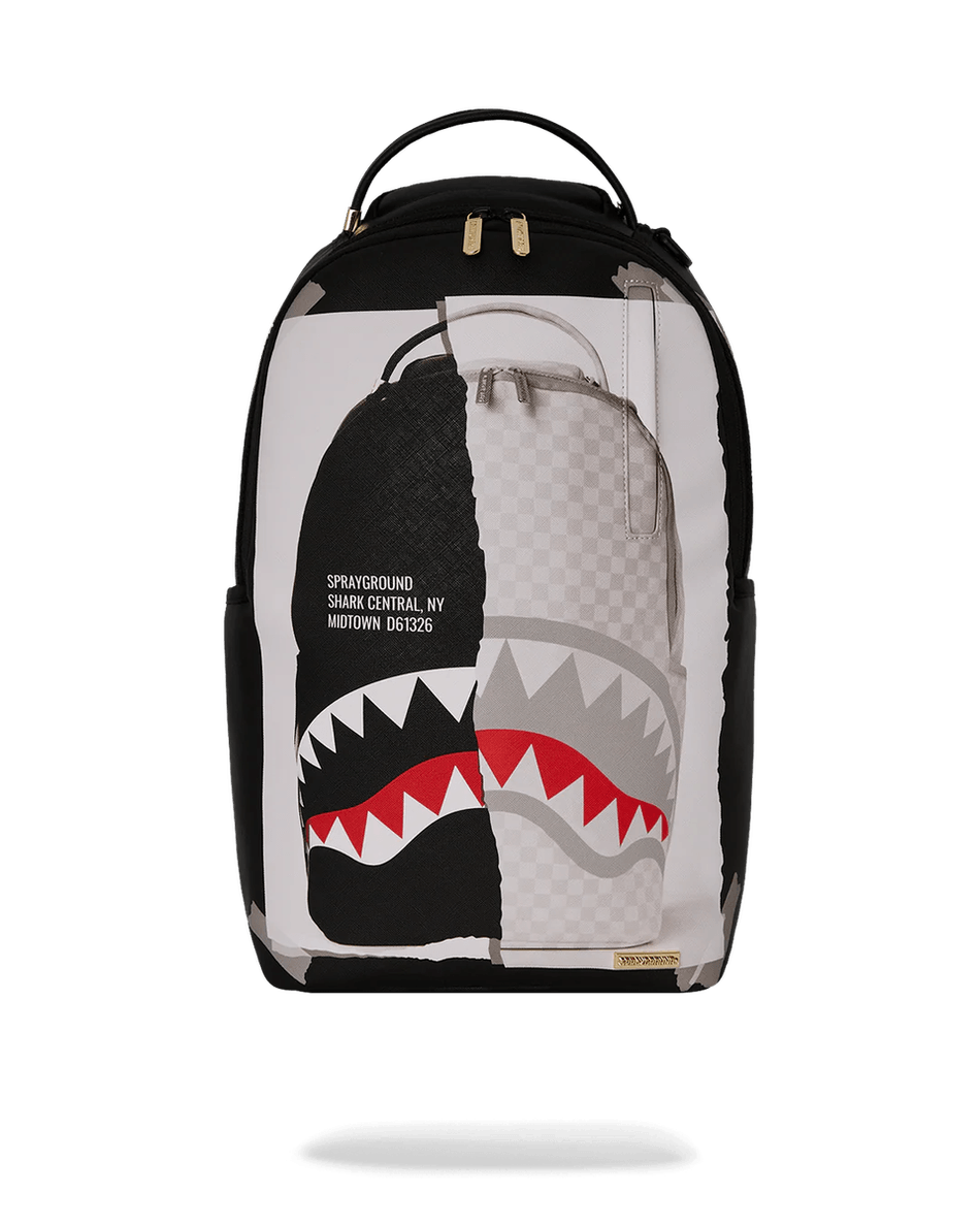 спрейграунд сумка на сумке оптическая иллюзия акулы в париже рюкзак 99000