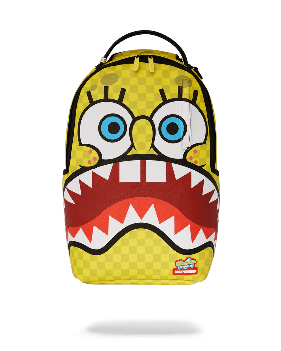 Sprayground סpongeBob Square Check Flex Dlxsv תיק גב 99000