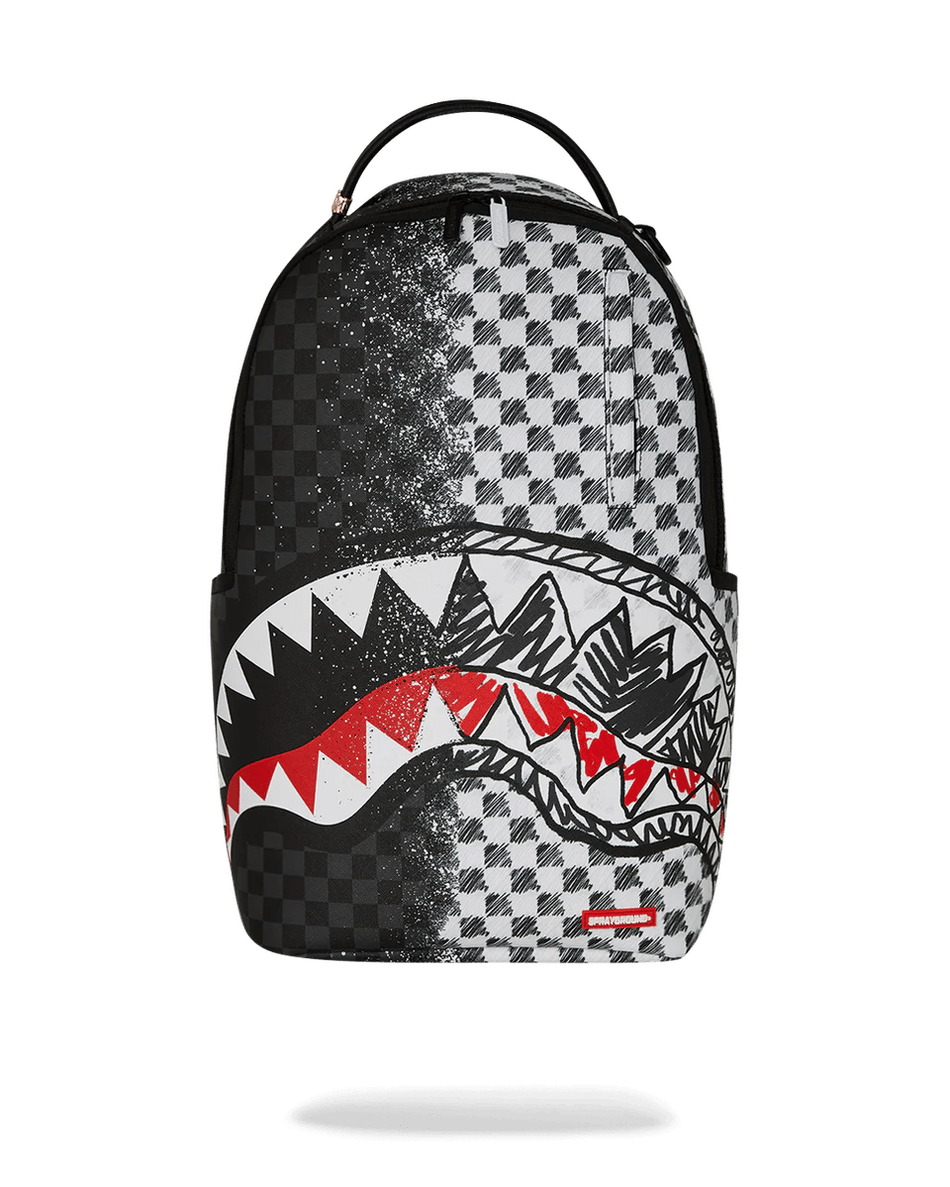 Sprayground Scribble Dribble Check Reppu 99000